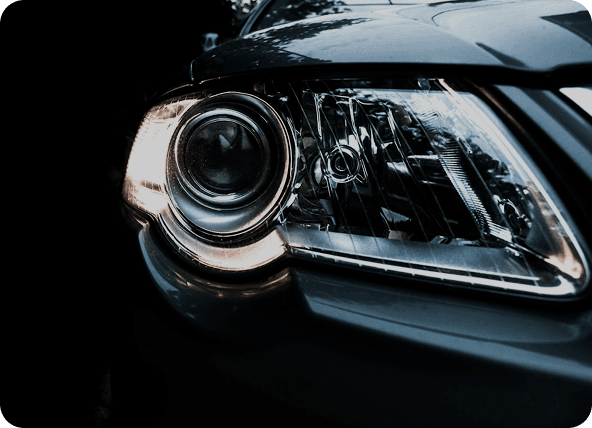 Car headlight vision