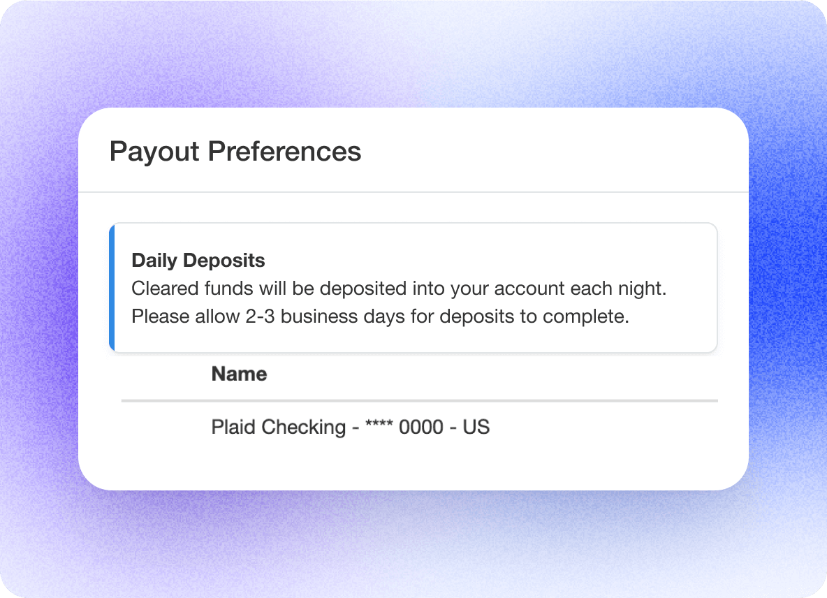 Frictionless Payments
